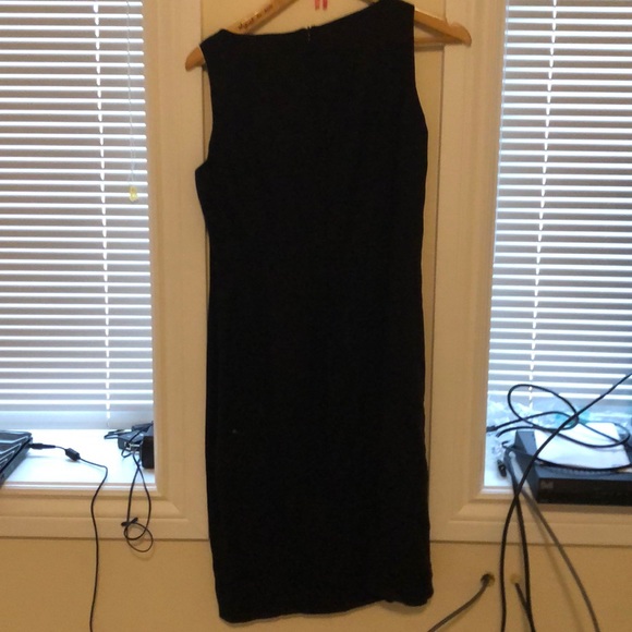 Black linen dress - Picture 2 of 2
